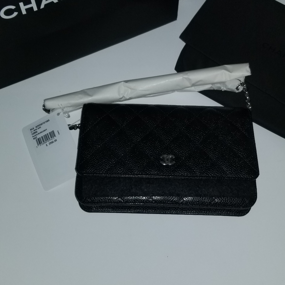 NWTIB Chanel Caviar WOC - Picture 4 of 5